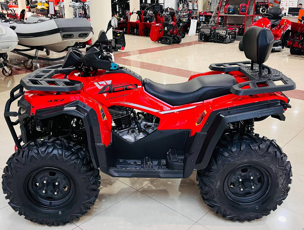 Квадроцикл (комплект для сборки) Explorer 400 Deluxe 4х2 Красный (RR)