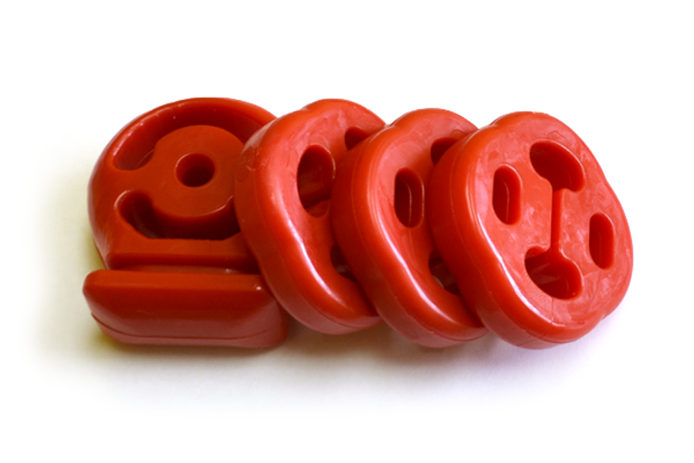 РК Подвески глушителя ВАЗ-1118/2190 Калина (3+1шт.) красный 531Р красн