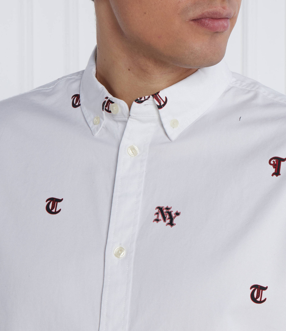 Рубашка AOP CRITTER Tommy Jeans - белый(DM0DM17255)