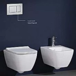 Унитаз подвесной Geberit Smyle Square 500.208.01.1 белый, безободковый
