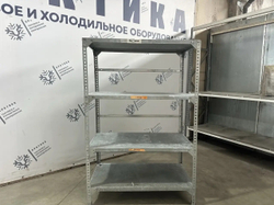 Стеллаж складской оцинкованный 106х40х180 (разборный)