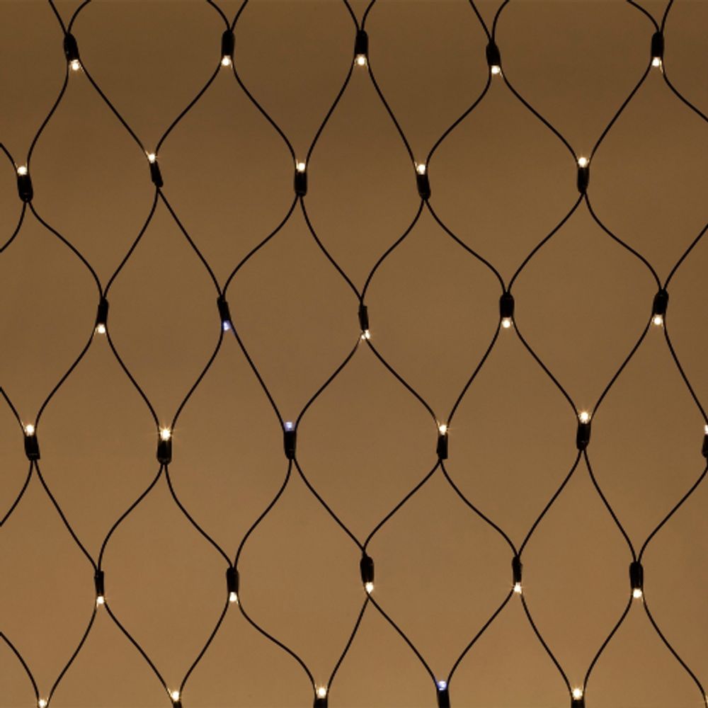 Гирлянда ЭРА ERAPS-SK3 светодиодная новогодняя сеть 1,5x2 м теплый белый свет 150 LED | Профессиональное праздничное и новогоднее освещение