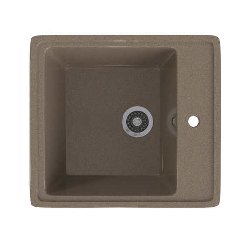 Мойка ML-GMS10 СТАНДАРТ прямоугольная, терракот (307), 460*505*190мм