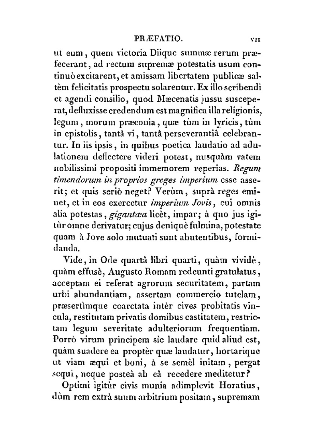 Quintus Horatius Flaccus (Latin Edition) | Horace Horace