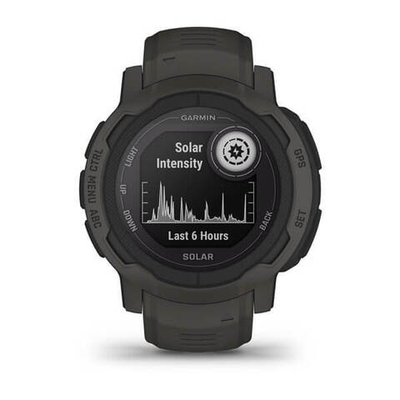 Смарт часы Garmin Instinct 2 Solar черный