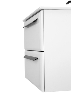 Тумба под раковину Cezares Eco-Cer 60 ECO-CER-600-2C-SO-BO подвесная Bianco Opaco