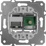 Механизм розетки RJ45/TV cat.5, ClassE-8/0-2400 МГц,  серия D16
