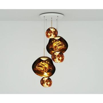 Tom Dixon Large Round Pendant Gold