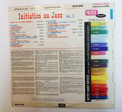 Винтажная виниловая пластинка LP Сборник Initiation Au Jazz Vol.2 (France 1966)