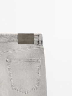 Massimo Dutti Зауженные джинсы, серый