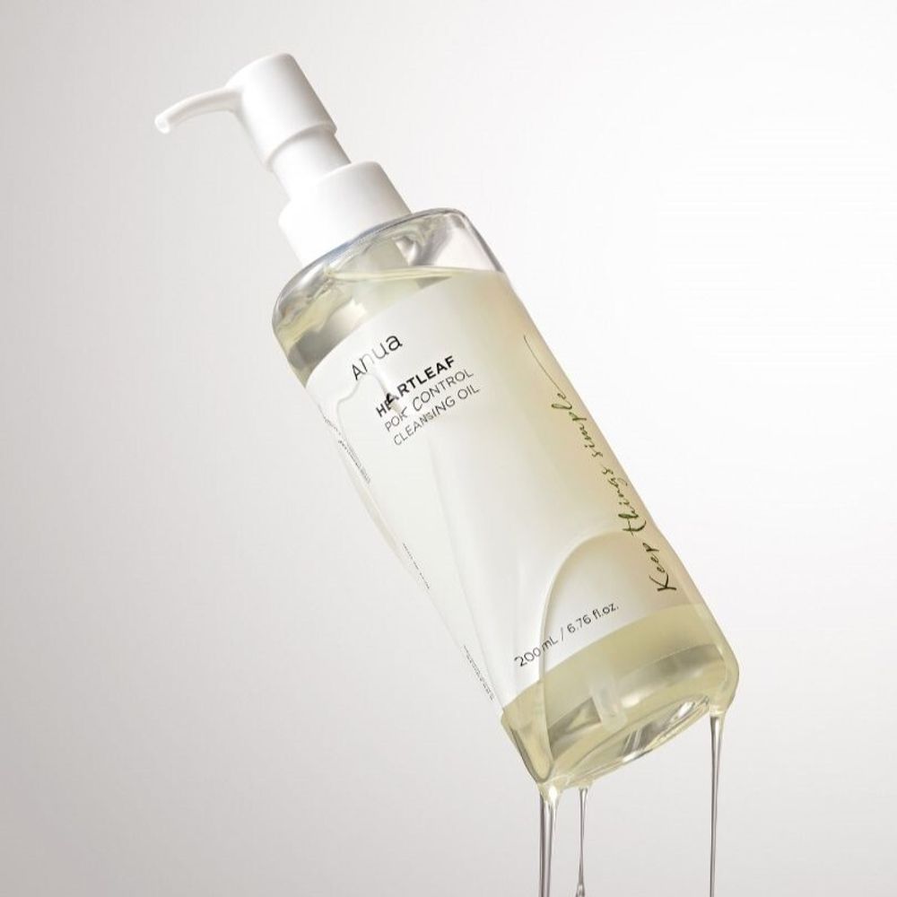 Гидрофильное масло для глубокого очищения пор ANUA Heartleaf Pore Control Cleansing Oil