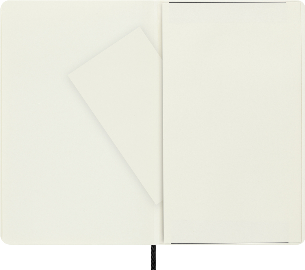 Блокнот Moleskine Classic Soft (QP617) 13х21см 192стр. в клетку, мягкая обложка, черный