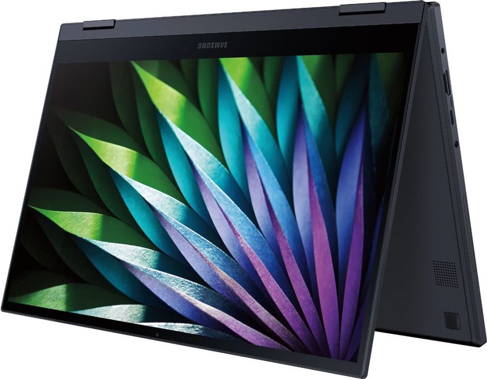 Ноутбук Samsung Galaxy book Flex Alpha 360 NP730QDA-KA3US Core i7 1165G7 16Gb SSD512Gb Intel Iris Xe graphics 13.3&amp;quot; Touch FHD/ENGKBD Windows 11 64 black WiFi BT Cam