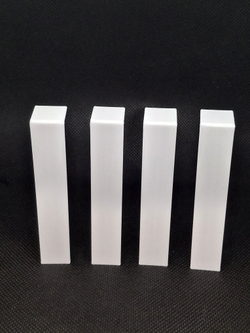 Соединитель для плинтуса 65x15 мм, стык пластиковый - 4 шт.