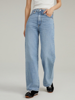 Женские прямые джинсы с завышенной талией Levi's Ribcage Wide Leg A6081-0002