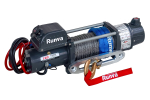 Лебёдка электрическая двухскоростная 12V Runva 10000 lbs 4500 кг (синтетический трос)