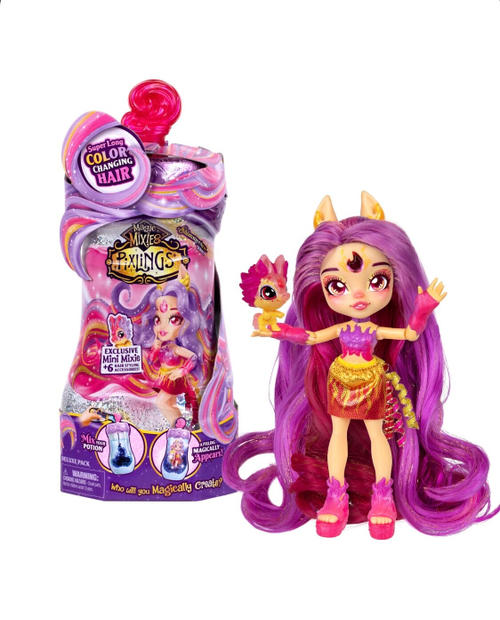 Кукла MAGIC MIXIES Pixlings Galaxy Hair (PIPPA) кукла + питомец