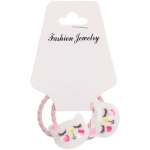 Резинки для волос детские 2 шт «Baby boom - Зверьки», микс 4-5 цветов, d-3,2см