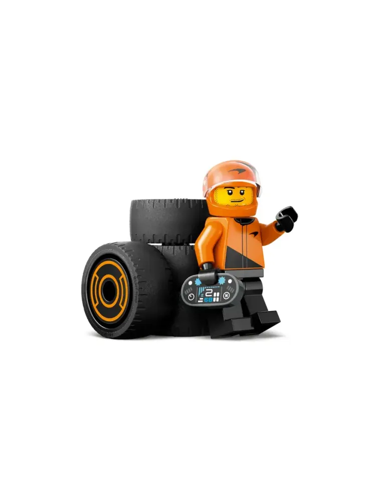 Конструктор City 60442 Гонщик F1 за рулём McLaren