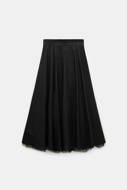 Dorothee Schumacher Юбка с полупрозрачным подкладом