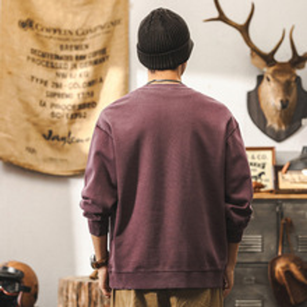 Мужской свитшот JAYLINO с эксклюзивной вышивкой THESGXS