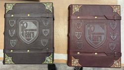 Большая семейная родословная книга "Столетие", натуральная кожа