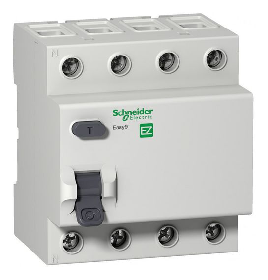 УЗО Schneider EASY9 4П 63А/30мА 35888