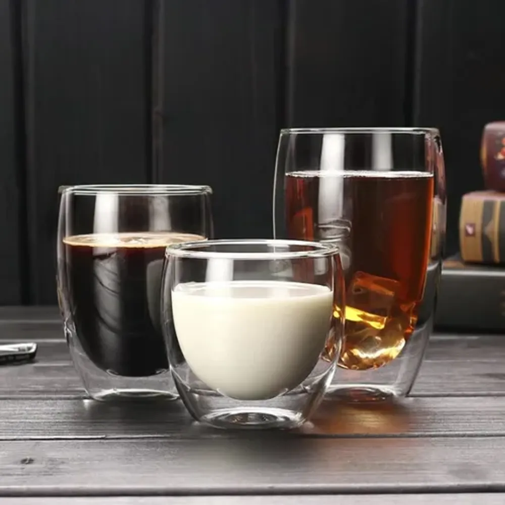 Стакан Олд Фэшн 250 мл Classic Coffee d 8,8/8,2 см h9,2 см термостекло P.L. Barbossa [1]