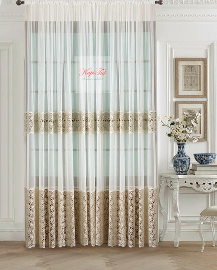 Тюль Патриция французская сетка (золото)