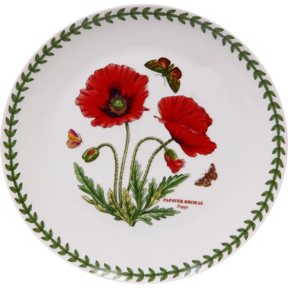 Тарелка керамическая «Цветочная грация» 26см, маки