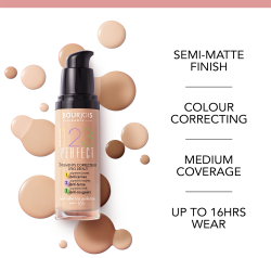 Bourjois 123 Perfect - Жидкая тональная основа для идеального образа, 30 ml