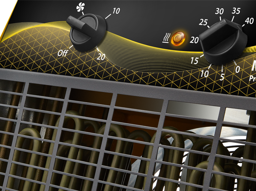 Тепловая пушка электрическая Ballu BHP-M2-20 - [20 кВт / 400V]