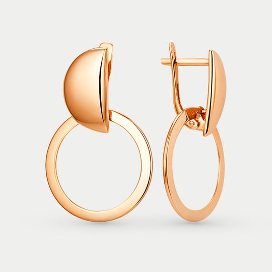 Серьги золотые