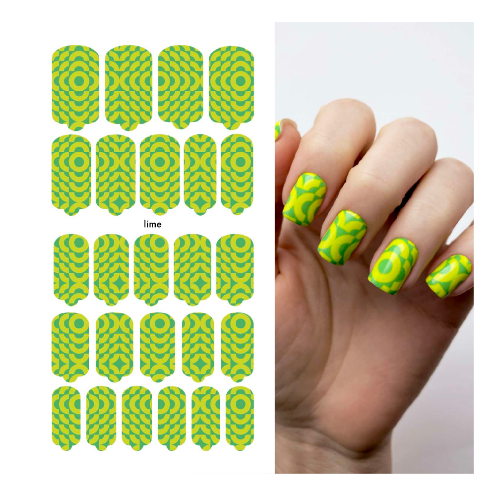 Пленки для маникюра Provocative Nails lime