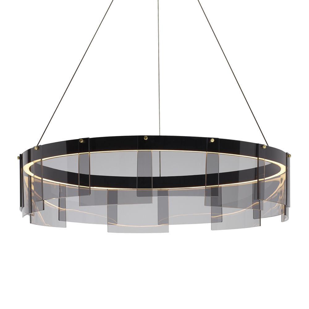 Люстра D8825P/M black/smoky