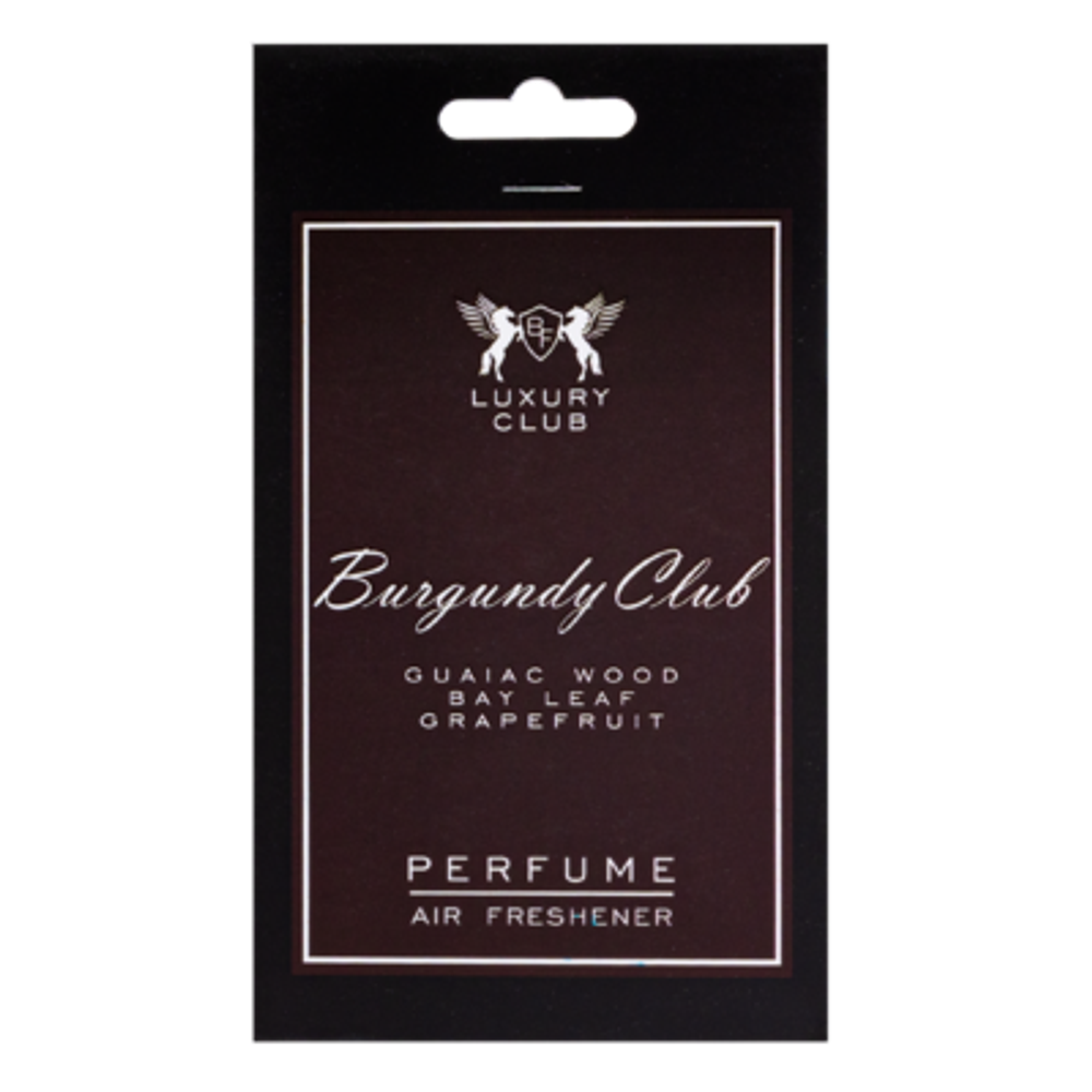 Ароматизатор подвесной Luxury Club Burgundy (по мотивам Paco Rabanne Lady Million)
