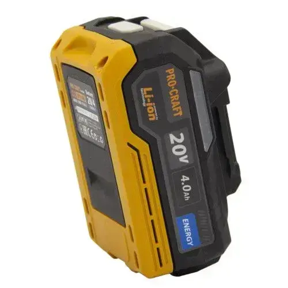 Аккумуляторная батарея ProСraft 20 4 А/ч, 20В. Energy