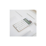 Калькулятор Deli 12 раз. настольный Nusign белый ENS041WHITE