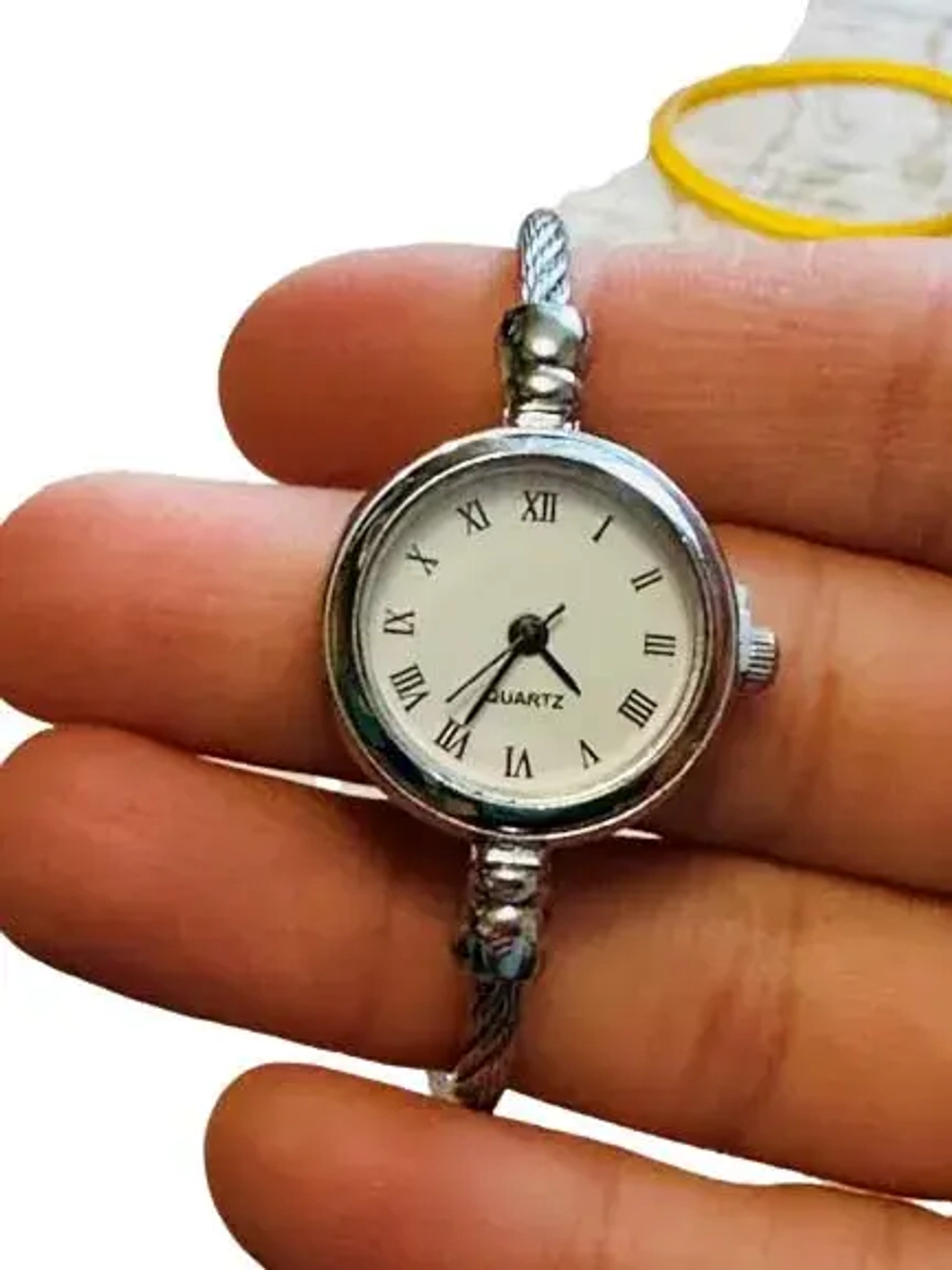 Часы-браслет кварцевые на металлическом ремешке, серебристый W0122560-04