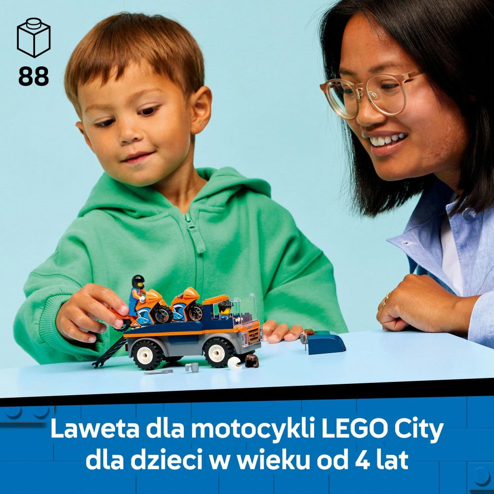 LEGO City - Прицеп для мотоциклов 60491