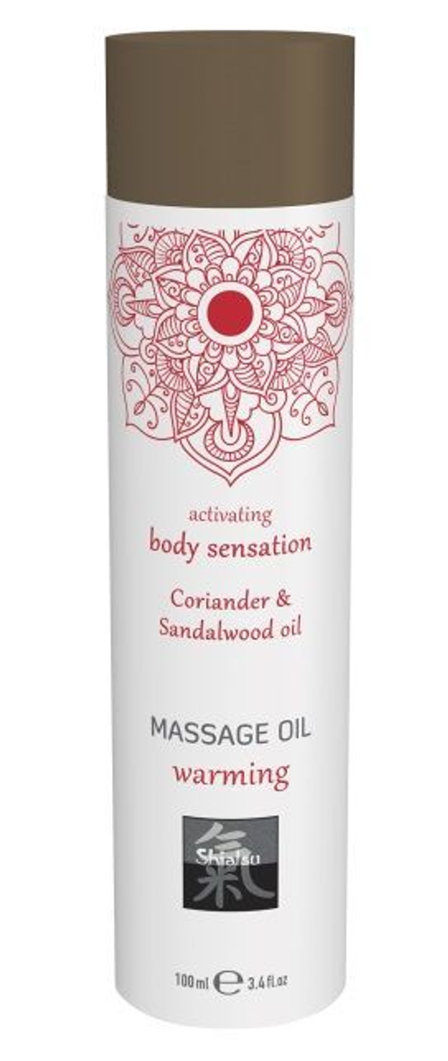 Массажное масло Shiatsu с кориандром и сандалом, 100 мл