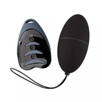 Виброяйцо Alive Magic Egg с пультом ДУ, черный