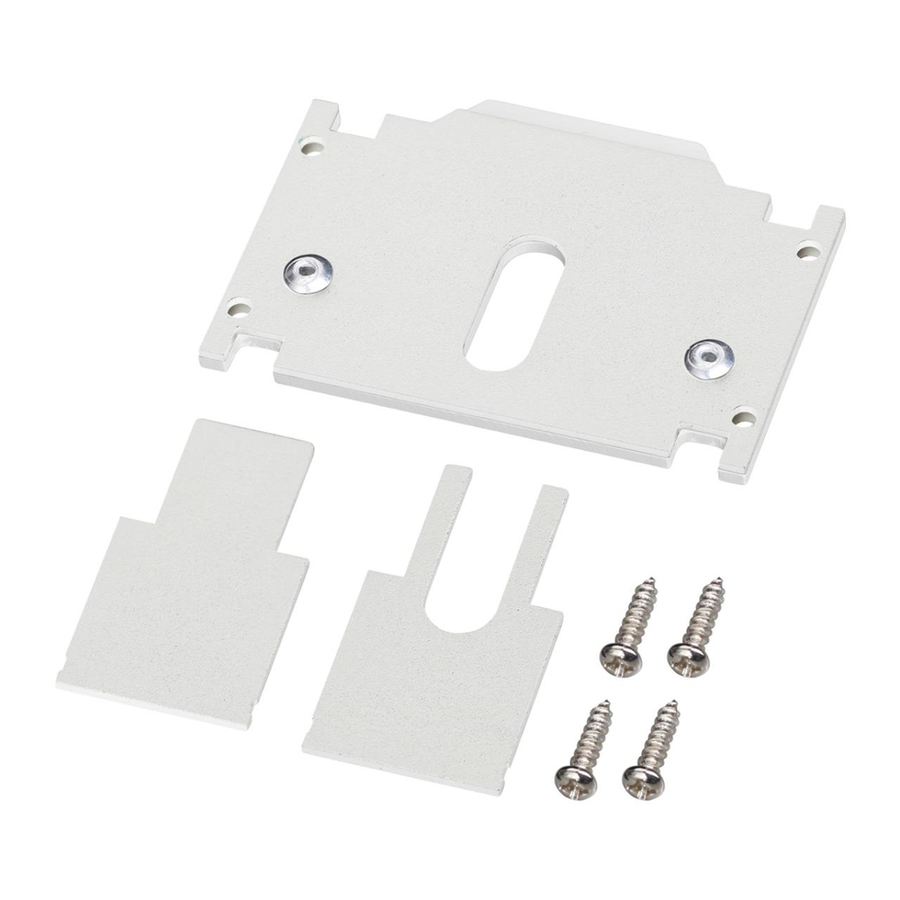 135245 NT24 123 белый Заглушка торцевая для шинопровода арт.135241; 135243 IP20 FLUM