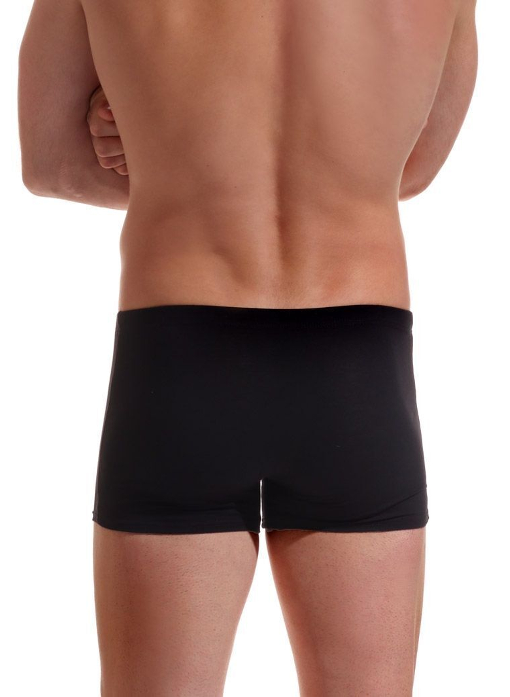 Хлопковые мужские трусы-боксеры (Размер: XXL) (Цвет: темно-синий)