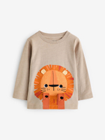 Лонгслив для мальчика Next N21-996, Бежевый