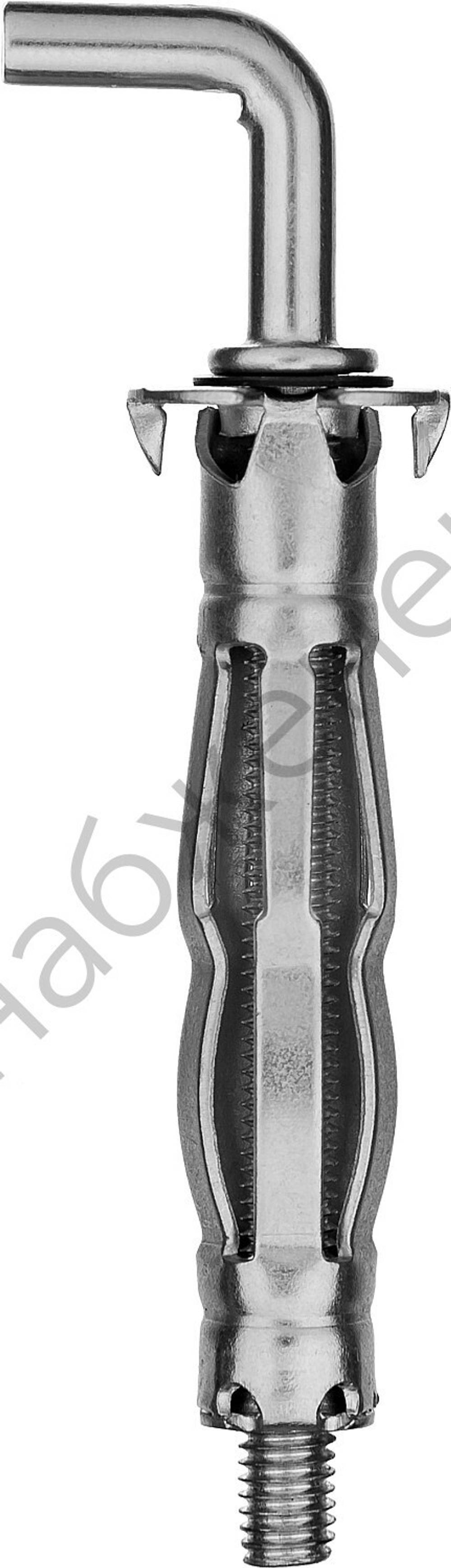 ЗУБР МОЛЛИ М5 x 52 x 11 мм, анкер с крюком для пустотелых конструкций, 80 шт (302492-05-052)