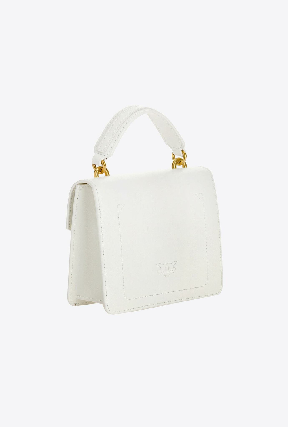 MINI LOVE BAG TOP HANDLE SIMPLY - white