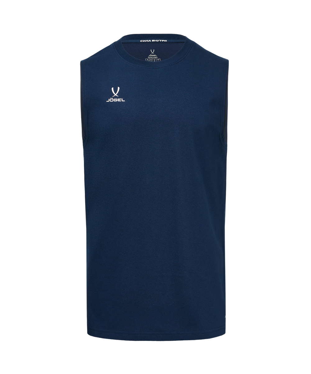 Майка тренировочная JÖGEL DIVISION PerFormDRY Training CVC Z4, темно-синий
