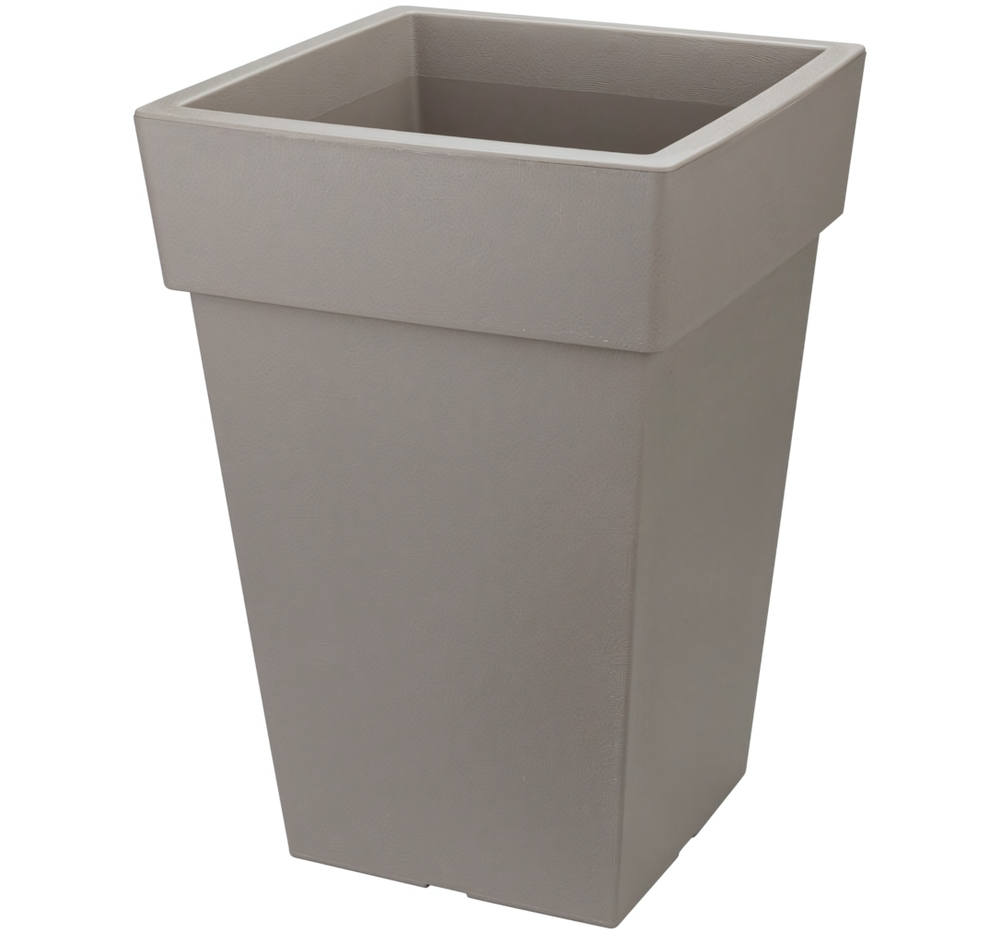 Кашпо ТУБУС с внутренней вставкой 240х240мм 7,5л М3178