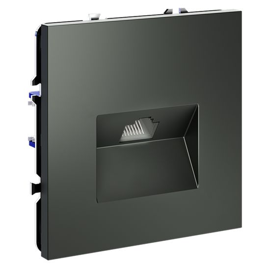 Розетка компьютерная встраиваемая VOLTUM S70 RJ45 кат.6, (титан)